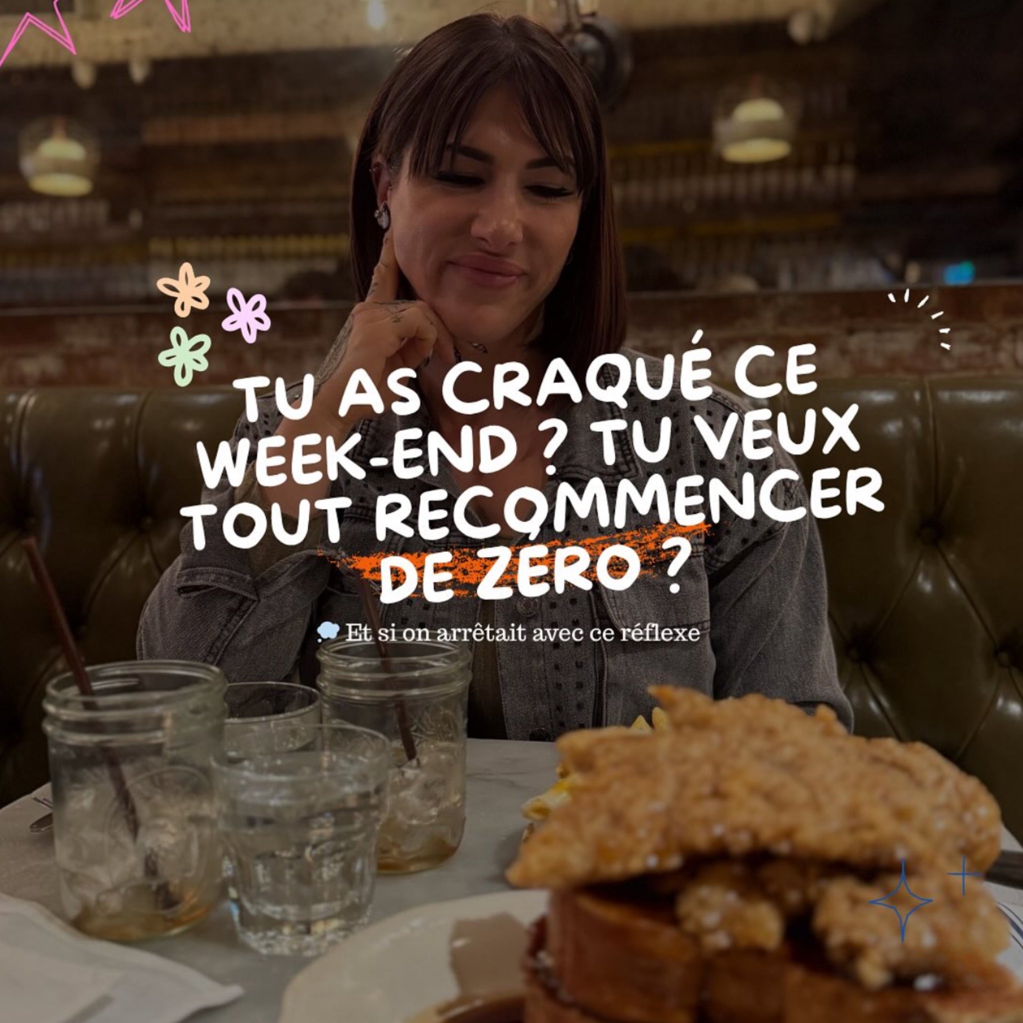 Tu as craqué ce week-end ? Tu veux tout recommencer de zéro ?